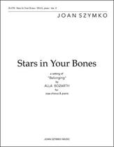 Stars in Your Bones SSAA choral sheet music cover